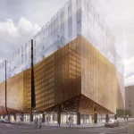 Concept image showing the new Archives NZ building