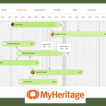MyHeritage Timeline