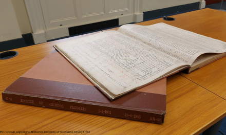 Scottish Prison Registers Released