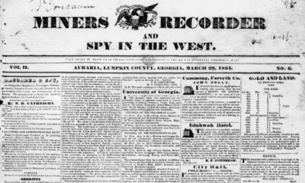 Over 77,000 Pages of Georgia (USA) Newspaper Titles Now Free Online