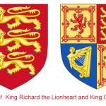 Change and continuity - the arms of King Richard the Lionheart and King Charles III