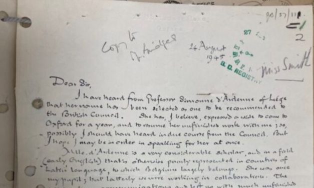 Thrilling handwritten letter from JRR Tolkien discovered