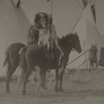 Native Americans on horseback