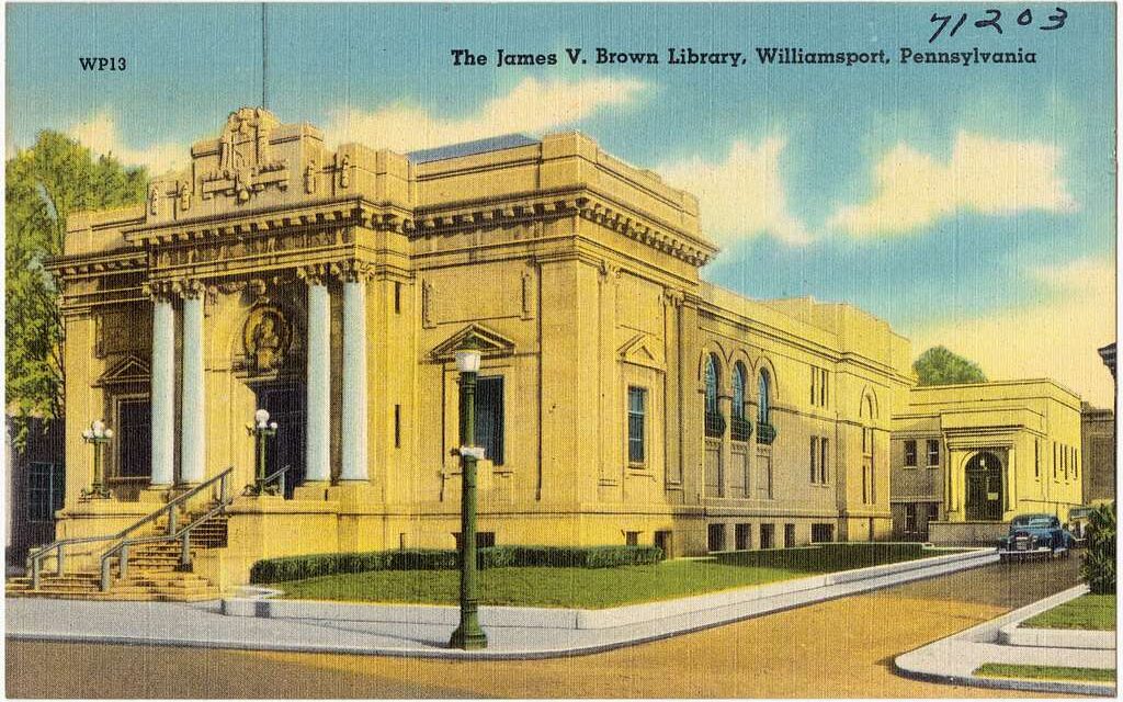 The James V Brown Library offers new family history research database