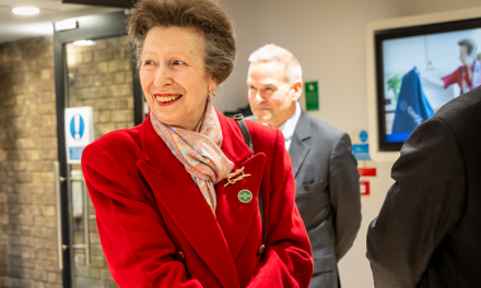 Common Wealth War Grave’s Commission hosts The Princess Royal at headquarters