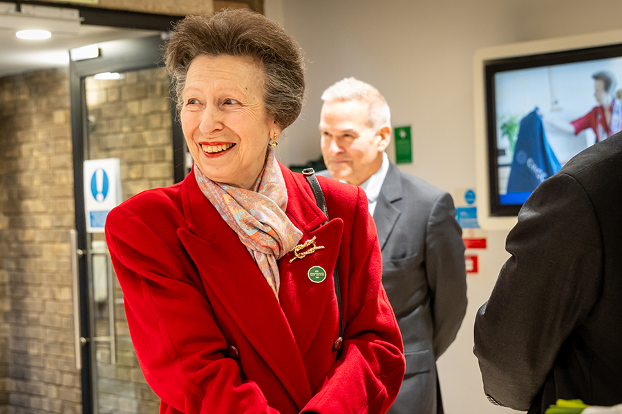 Common Wealth War Grave’s Commission hosts The Princess Royal at headquarters