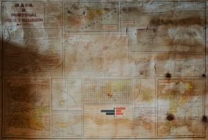 a map with a lot of places on it